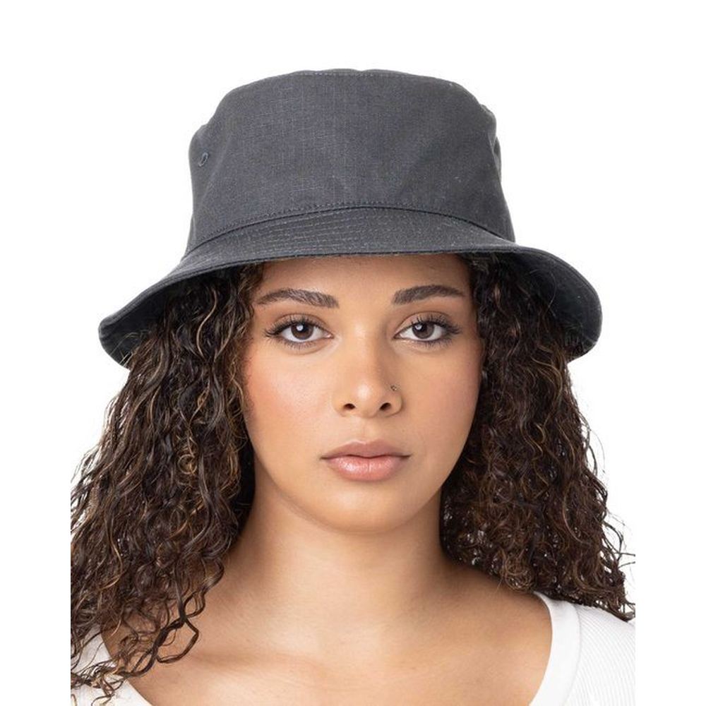 Big Accessories BA642 Lariat Bucket Hat Style Your Walls OS CHARCOAL